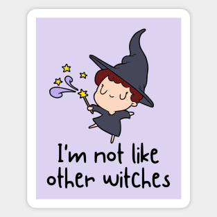 I'm Not Like Other Witches Magnet